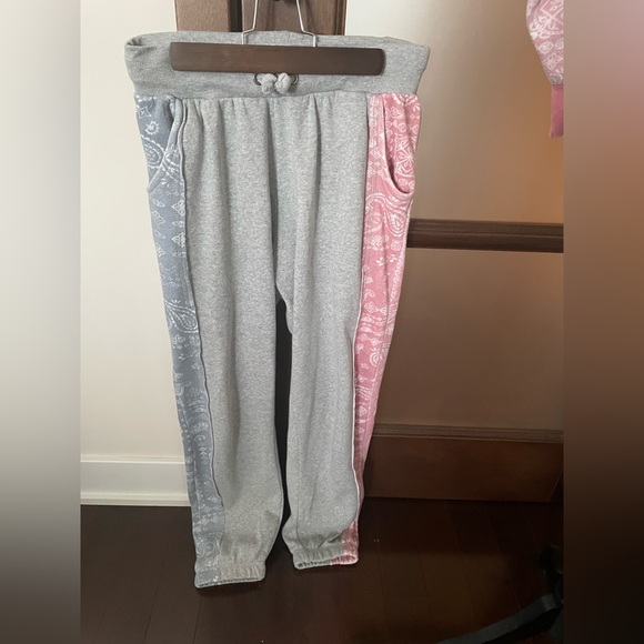 Vintage Havana Gray Boho Sweat Suit with batwing sleeves. Size medium. - Picture 7 of 11